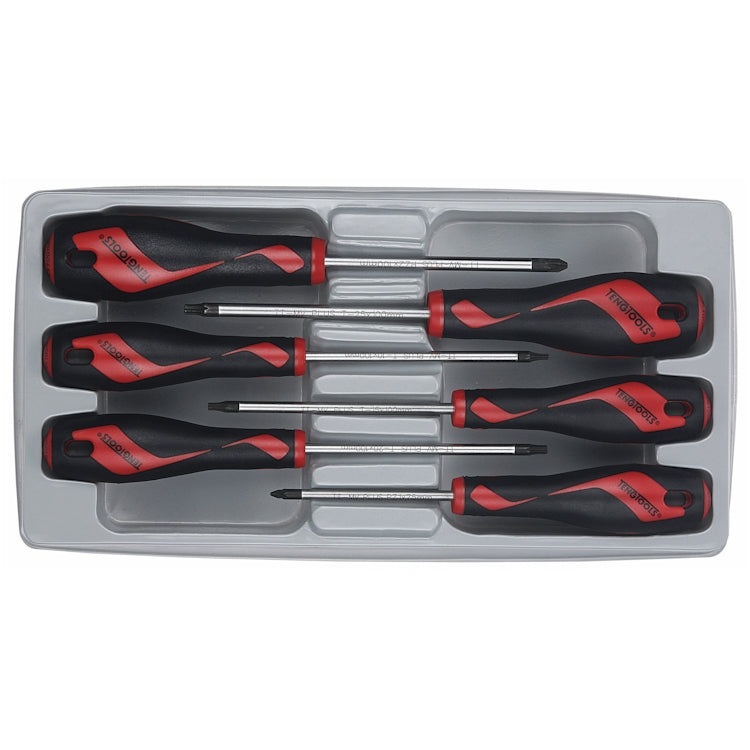 Teng Screwdriver Set 6pcs PZ, TX