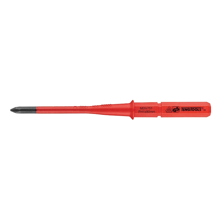 Teng Screwdriver Interchangeable PH1 Slim