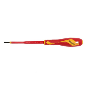 Teng Screwdriver 3.0 x 100mm (4") Flat 1000V Small Handle