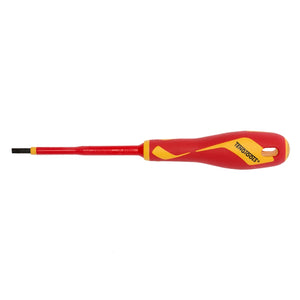 Teng Screwdriver 4.0 x 100mm (4") Flat 1000V Medium Handle