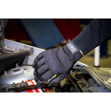 Load image into Gallery viewer, Sealey Mechanics Gloves Light Palm Tactouch X-Large
