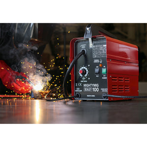 Sealey No-Gas MIG Welder 100A 230V (MIGHTYMIG100)