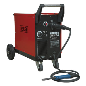 Sealey Professional Gas/No-Gas MIG Welder 170A, Euro Torch