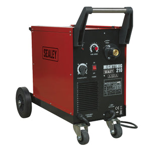 Sealey Professional Gas/No-Gas MIG Welder 190A, Euro Torch