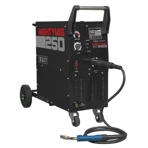 Sealey Professional Gas/No-Gas MIG Welder 210A, Euro Torch