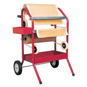 Sealey Masking Paper Dispenser 2 x 450mm (18") Trolley