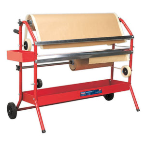 Sealey Masking Paper Dispenser 2 x 900mm (36") Trolley