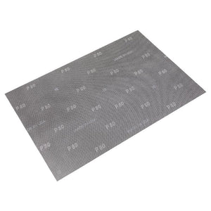 Sealey Mesh Orbital Screen Sheets 12 x 18" 80Grit - Pack of 10