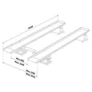 Sealey Car Lift/Ramp 3 Tonne