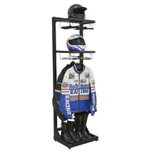 Load image into Gallery viewer, Sealey Motorcycle Helmet &amp; Gear Tidy Freestanding
