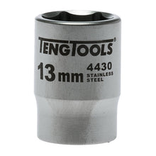 Load image into Gallery viewer, Teng Socket 3/8&quot; Drive 13mm Stainless - 6pt
