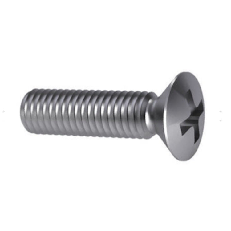 Machine Screw M2 Raised Countersunk - Phillips DIN 966