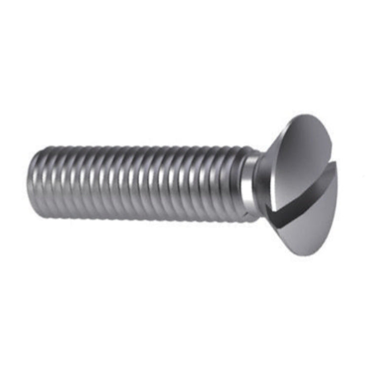 Machine Screw M10 Slotted Raised Countersunk - DIN 964