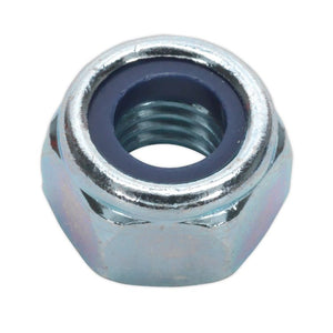 Sealey Nylon Locknut DIN 982 - M10 Zinc - Pack of 100