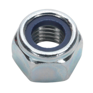 Sealey Nylon Locknut DIN 982 - M12 Zinc - Pack of 25