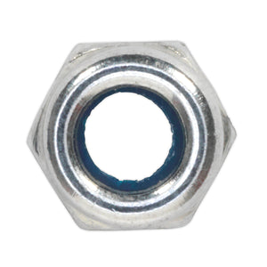 Sealey Nylon Locknut DIN 982 - M4 Zinc - Pack of 100