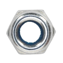 Load image into Gallery viewer, Sealey Nylon Locknut DIN 982 - M16 Zinc - Pack of 25
