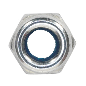 Sealey Nylon Locknut DIN 982 - M16 Zinc - Pack of 25