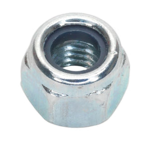 Sealey Nylon Locknut DIN 982 - M6 Zinc - Pack of 100