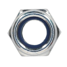 Load image into Gallery viewer, Sealey Nylon Locknut DIN 982 - M6 Zinc - Pack of 100
