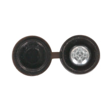 Load image into Gallery viewer, Sealey Numberplate Screw &amp; Flip Cap 4.2 x 19mm Black - Pack of 50
