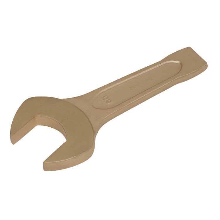 Sealey Slogging Spanner Open-End 60mm - Non-Sparking (Premier)