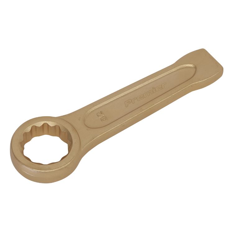 Sealey Slogging Spanner Ring End 32mm - Non-Sparking (Premier)