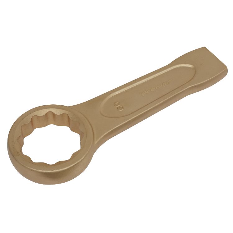 Sealey Slogging Spanner Ring End 60mm - Non-Sparking (Premier)