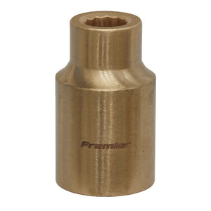 Sealey Socket 8mm 1/2" Sq Drive - Non-Sparking WallDrive (Premier) - 12pt