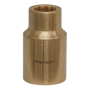 Sealey Socket 11mm 1/2" Sq Drive - Non-Sparking WallDrive (Premier) - 12pt