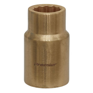 Sealey Socket 13mm 1/2" Sq Drive - Non-Sparking WallDrive (Premier) - 12pt