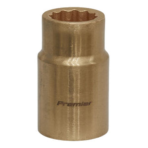 Sealey Socket 14mm 1/2" Sq Drive - Non-Sparking WallDrive (Premier) - 12pt