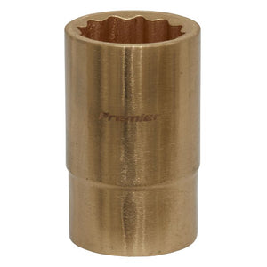 Sealey Socket 18mm 1/2" Sq Drive - Non-Sparking WallDrive (Premier) - 12pt