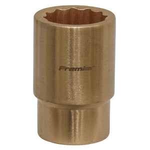 Sealey Socket 19mm 1/2" Sq Drive - Non-Sparking WallDrive (Premier) - 12pt