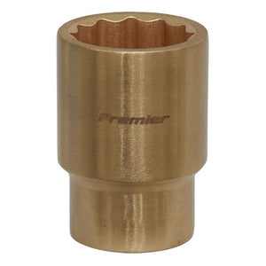 Sealey Socket 22mm 1/2" Sq Drive - Non-Sparking WallDrive (Premier) - 12pt