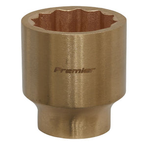 Sealey Socket 30mm 1/2" Sq Drive - Non-Sparking WallDrive (Premier) - 12pt