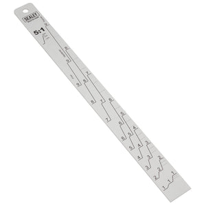 Sealey Aluminium Paint Measuring Stick 5:1/5:3