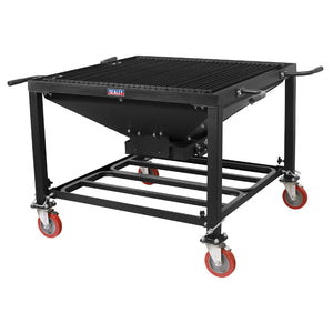 Sealey Plasma Cutting Table/Workbench - Adjustable Height, Castor Wheels