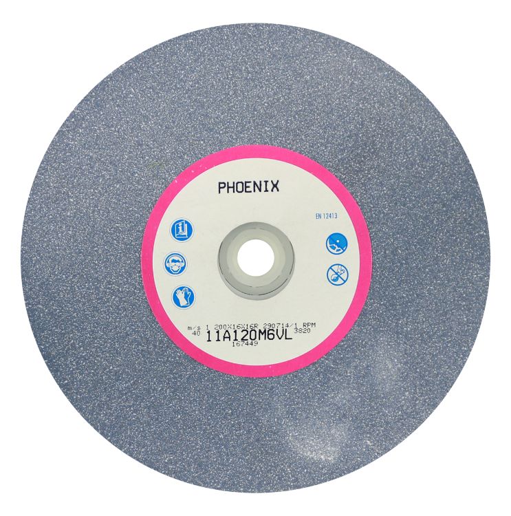 Abracs Bench Grinder Wheel 200mm x 16mm x 120Grit Aluminium Oxide