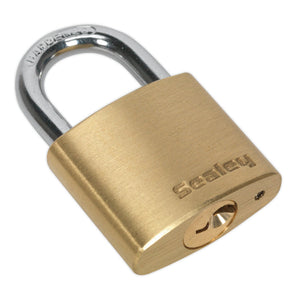 Sealey Brass Body Padlock 30mm