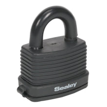 Load image into Gallery viewer, Sealey Steel Body Weatherproof Combination Padlock 48mm
