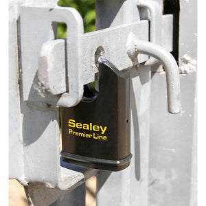 Sealey Steel Body Padlock Shrouded Shackle 61mm