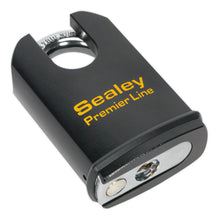 Load image into Gallery viewer, Sealey Steel Body Padlock Shrouded Shackle 61mm
