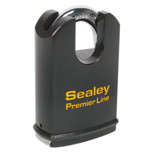 Sealey Steel Body Padlock Shrouded Shackle 61mm