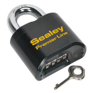 Sealey Steel Body Combination Padlock 62mm