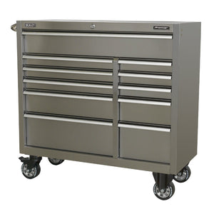 Sealey Rollcab 11 Drawer Heavy-Duty Stainless Steel 1055mm