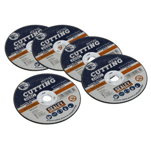 Sealey Cutting Disc 75mm (3") x 2mm - 10mm Bore - Pack of 5