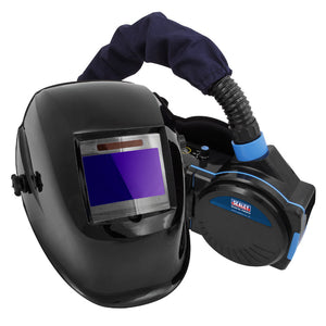 Sealey Welding Helmet, TH1 Powered Air Purifying Respirator (PAPR) Auto Darkening