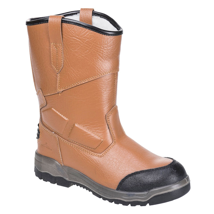 Portwest Steelite Rigger Boot Pro S3 CI Tan FT13