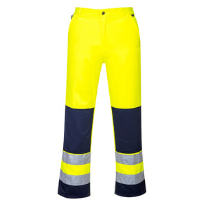 Portwest Seville Hi-Vis Contrast Work Trousers TX71